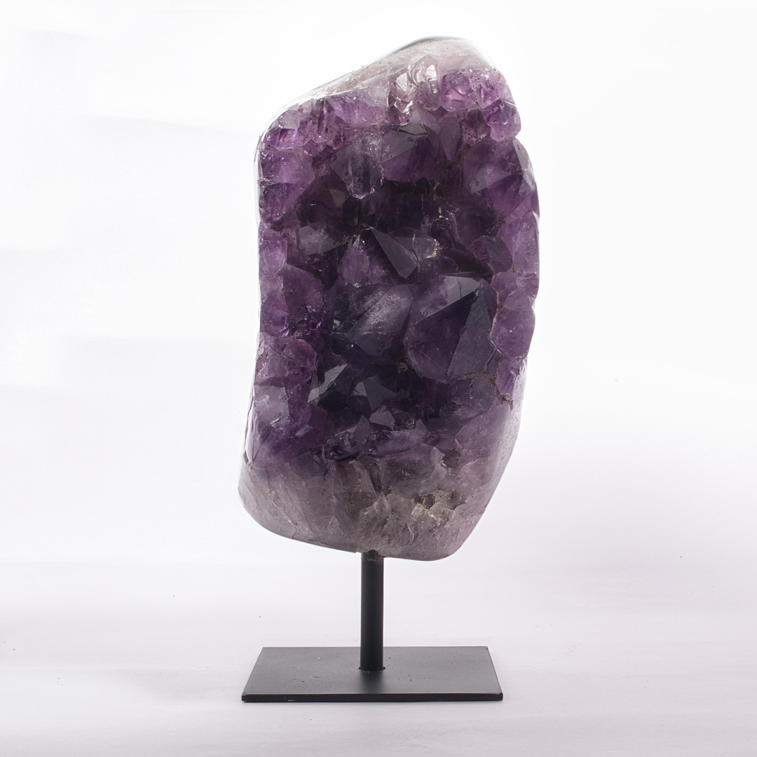 Amethyst Cluster on Stand - 3.82 Kg