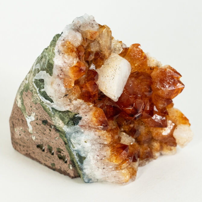 Citrine Standing Cluster 335 gms