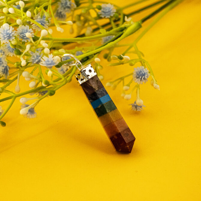 7 Chakra Pencil Pendants