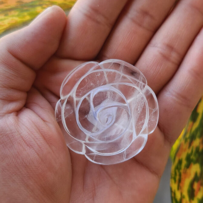 Clear Quartz Crystal Flower