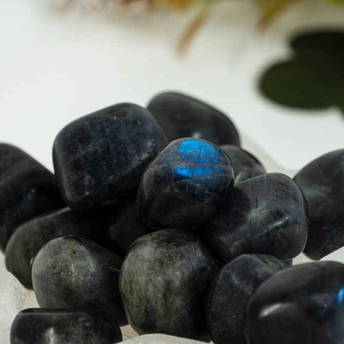Larvikite Tumble Stones