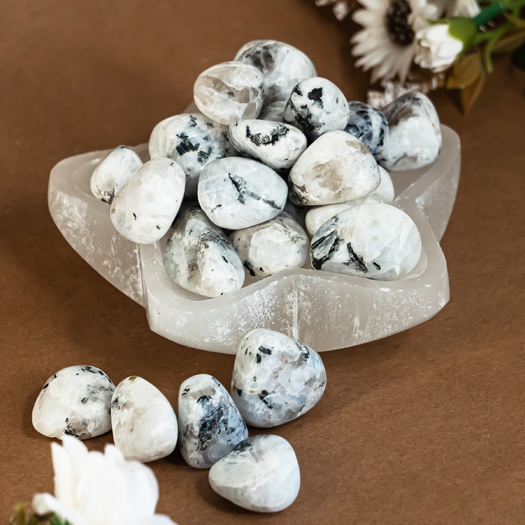 Rainbow Moonstone Tumble Stones