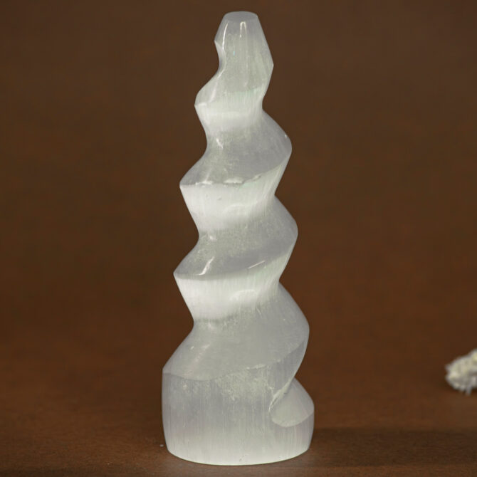 Selenite Spiral Tower