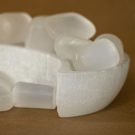 Selenite Tumble Stones