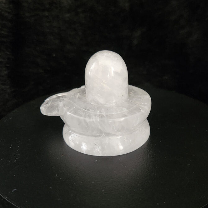 Clear Quartz Shivling (Sphatik)