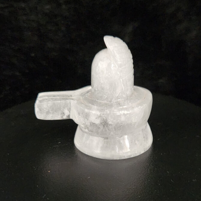 Clear Quartz Shivling (Sphatik)