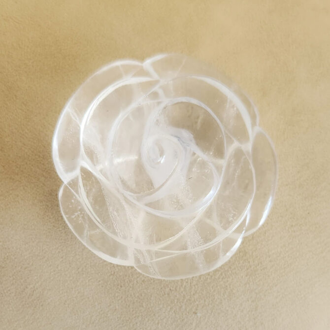 Clear Quartz Crystal Flower