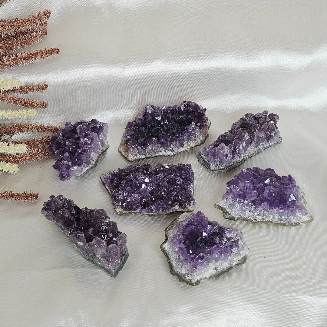 Amethyst Raw Flat Cluster