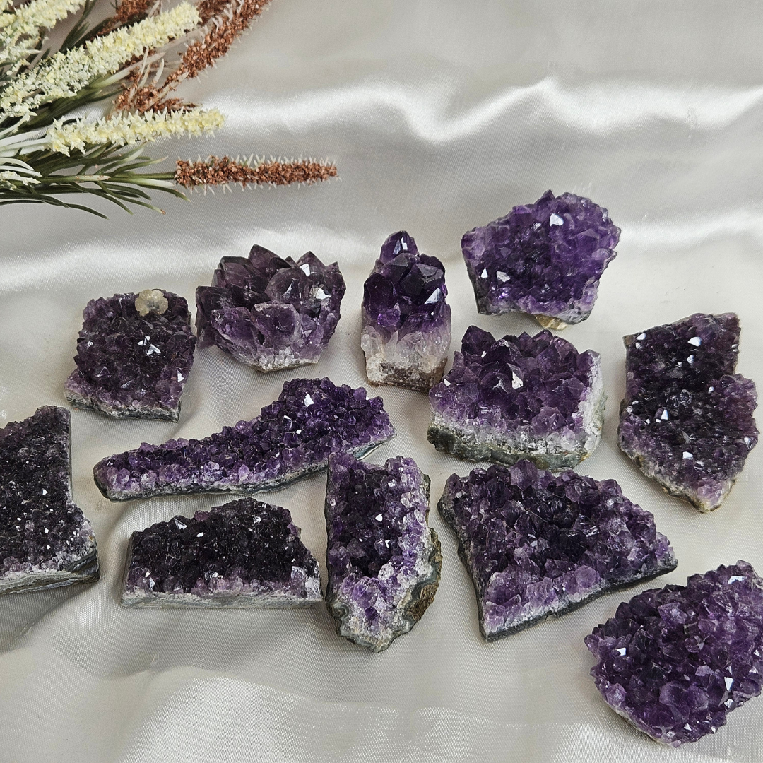 Amethyst Raw Flat Cluster