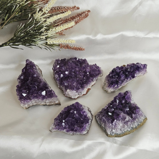Amethyst Raw Flat Cluster