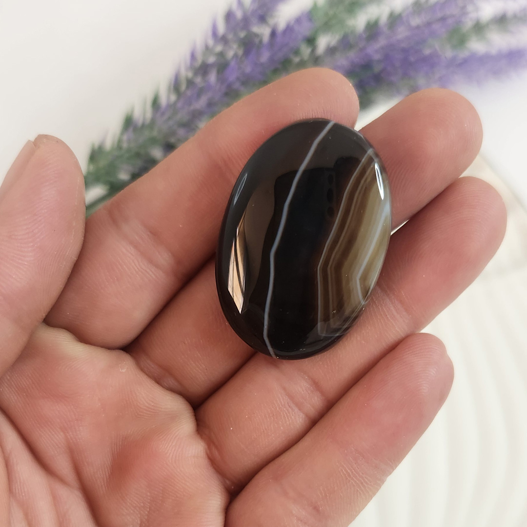 Suleimani Oval Stone - Protection & Good Fortune