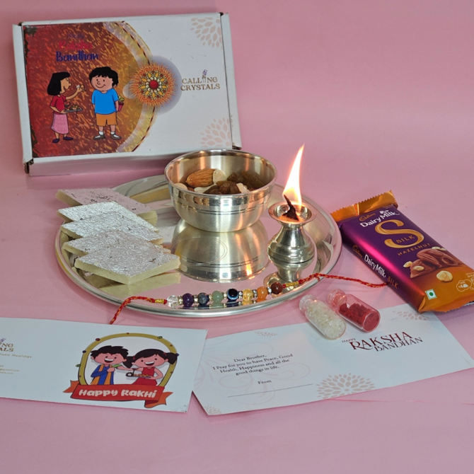 7 Chakra Beads Rakhi