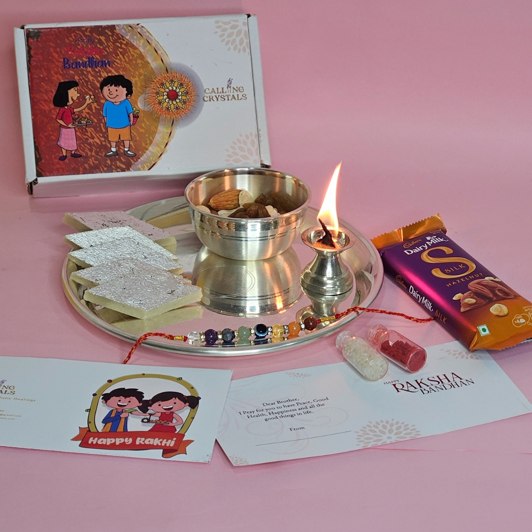 7 Chakra Beads Rakhi