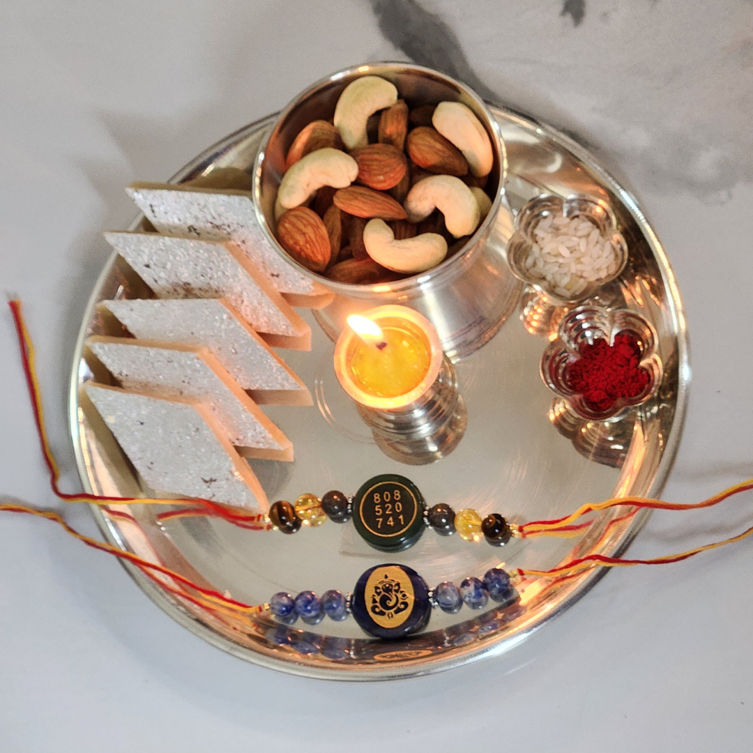 Sodalite Ganesha Rakhi